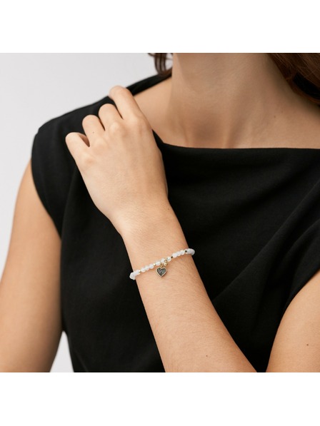 Fossil Brățară pentru femei cu cuarț roz Fossil JA6922710