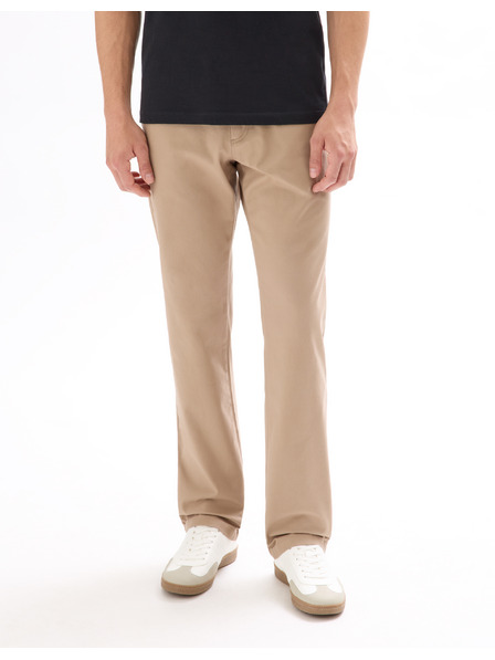 Celio Pantaloni chino bej pentru bărbați Celio