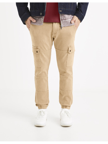 Celio Pantaloni bej Celio Solyte