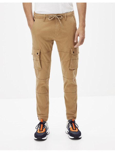 Celio Pantaloni bej Celio Nolyte