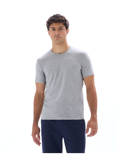 Celio Tricou de bază gri pentru bărbați Celio Neunir