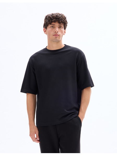 Celio Tricou negru pentru bărbați Celio Gehem