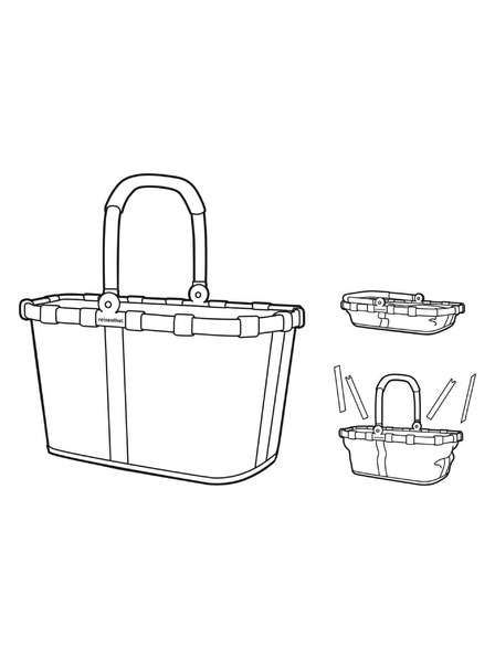 Reisenthel Coș de cumpărături negru punctat Reisenthel Carrybag