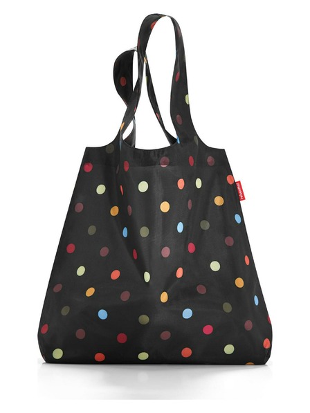 Reisenthel Geantă de cumpărături neagră cu buline Reisenthel Mini Maxi Shopper