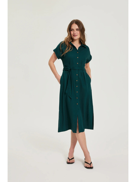 Moodo Rochie midi verde Moodo