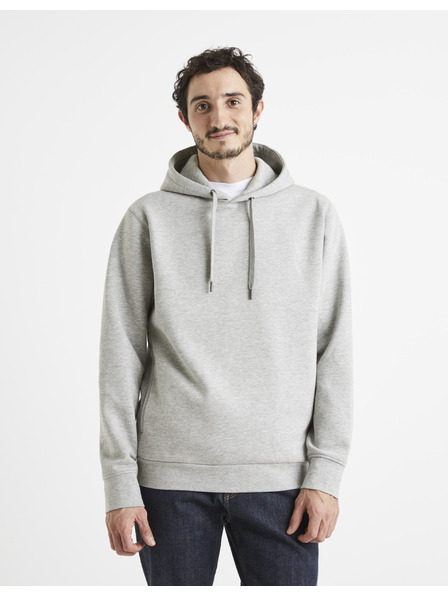 Celio Hanorac basic gri pentru bărbați Celio