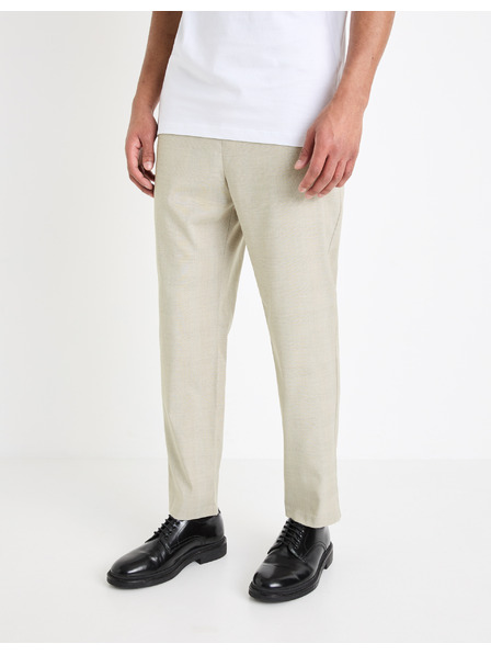 Celio Pantaloni crem pentru bărbați Celio Gocarre