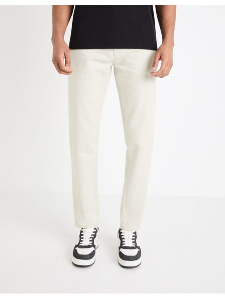 Celio Pantaloni crem pentru bărbați Celio Gofive