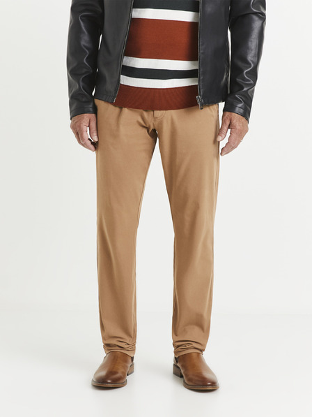 Celio Pantaloni bărbătești bej Celio