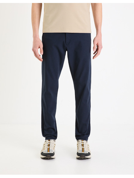 Celio Pantaloni de bărbați albastru închis Celio