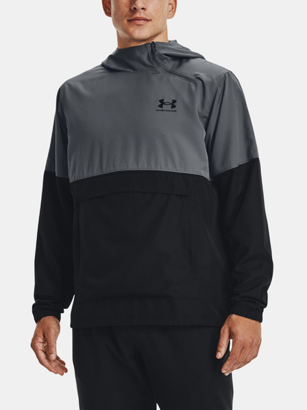 Under Armour UA Woven Asym Zip Pullover Tricou