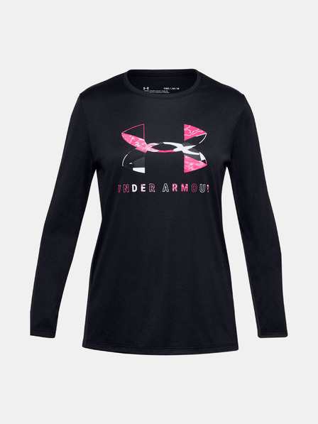Under Armour Tricou pentru fete Under Armour Tech Graphic Big Logo LS T-Shirt