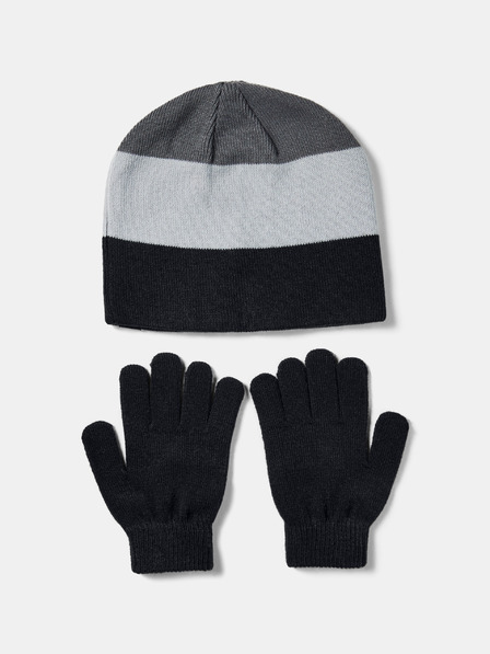 Under Armour Căciulă și mănuși pentru băieți Under Armour Boys Beanie Glove Combo