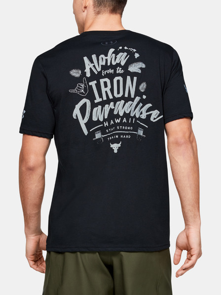 Under Armour Tricou bărbătesc Under Armour Project Rock Iron Paradise Ss