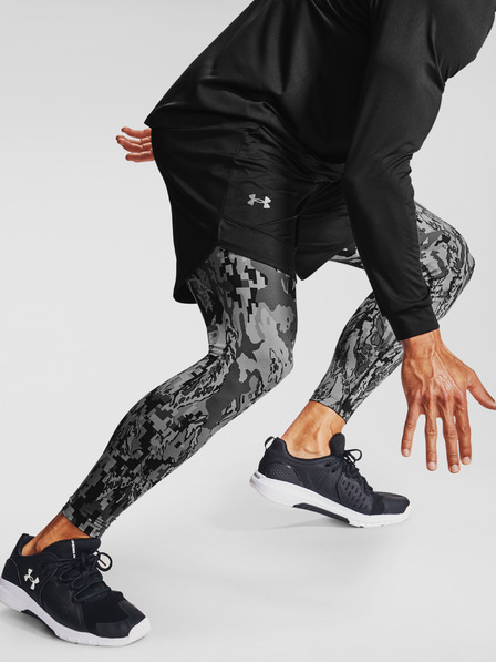 Under Armour Legginși de compresie pentru bărbați Under Armour Armour HG 2.0 Print Lgs