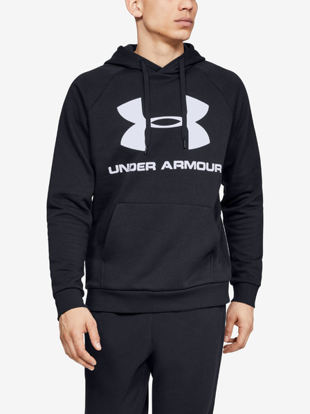 Under Armour Hanorac pentru bărbați Under Armour Rival Fleece Sportstyle Logo Hoodie