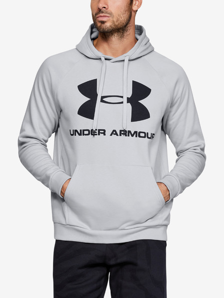 Under Armour Hanorac pentru bărbați Under Armour Rival Fleece Sportstyle Logo Hoodie