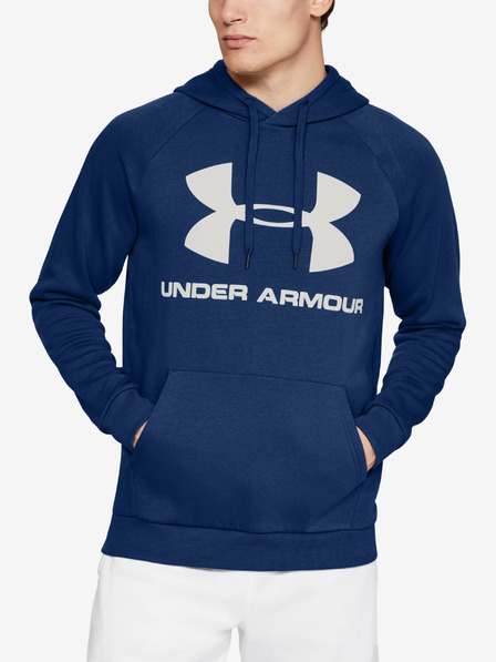 Under Armour Hanorac pentru bărbați Under Armour Rival Fleece Sportstyle Logo Hoodie
