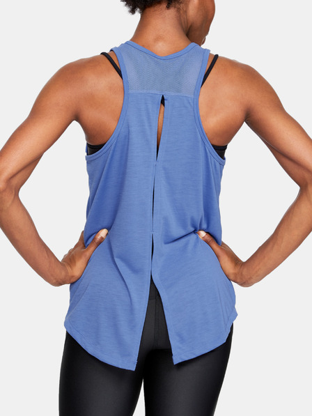 Under Armour Maiou pentru femei Under Armour PROJECT ROCK WHISPERLIGHT TIE BACK TANK