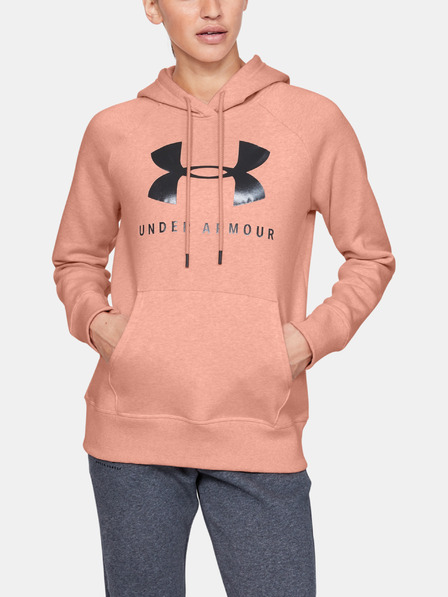 Under Armour Hanorac pentru femei Under Armour Rival Fleece Sportstyle Graphic Hoodie