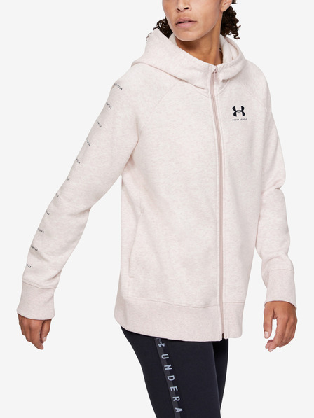 Under Armour Hanorac pentru femei Under Armour Rival Fleece Sportstyle Lc Sleeve Graphi