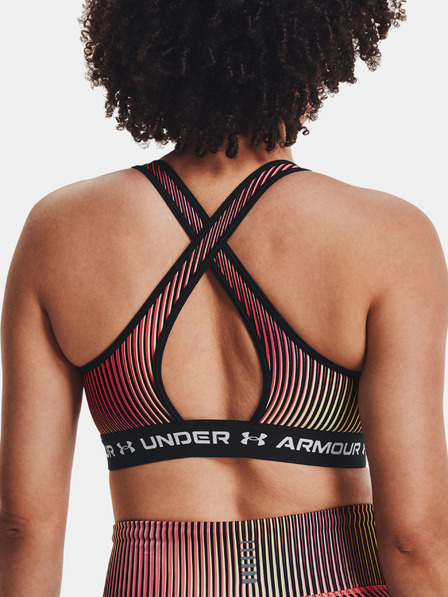 Under Armour Sutien Under Armour Crossback Mid Print pentru femei