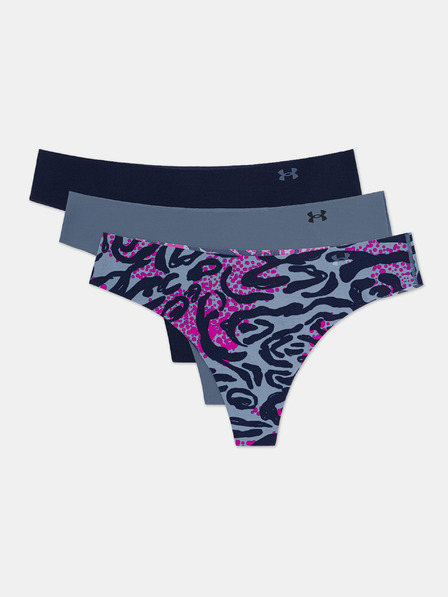 Under Armour Tanga pentru femei Under Armour PS Thong Print (3 buc)