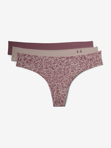 Under Armour Tanga pentru femei Under Armour PS Thong Print (3 buc)