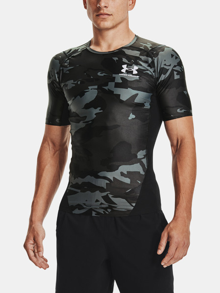 Under Armour Tricou de compresie bărbătesc Under Armour HG Isochill Comp Print SS
