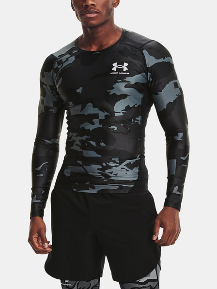 Under Armour Tricou de compresie bărbătesc Under Armour HG IsoChill Comp Print LS