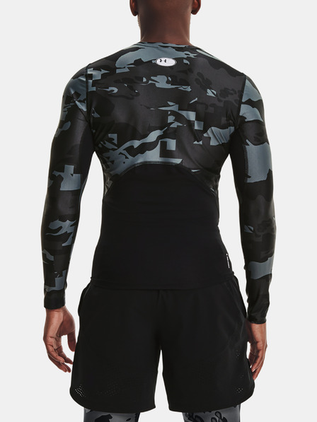Under Armour Tricou de compresie bărbătesc Under Armour HG IsoChill Comp Print LS
