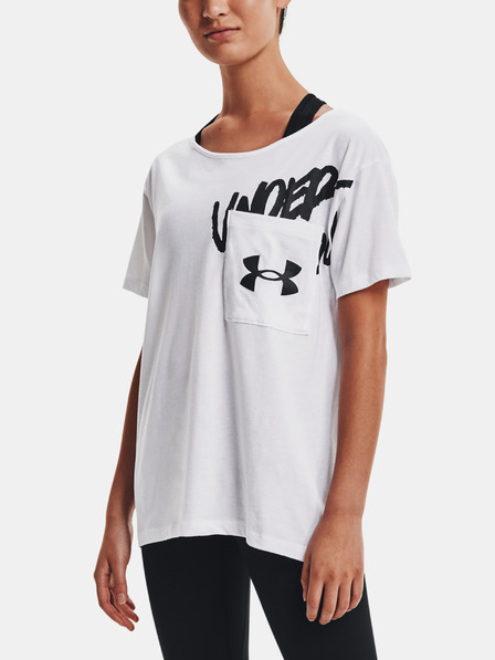 Under Armour Tricou pentru femei Under Armour Lve Overszed Graphic WM Tee