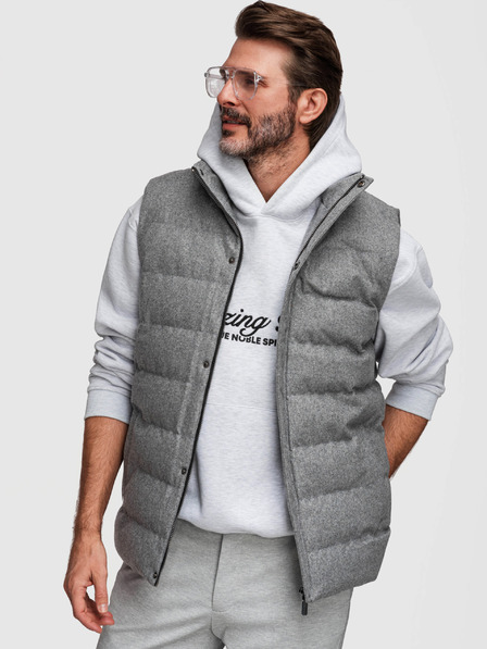 Ombre Clothing Vestă matlasată Ombre Clothing pentru bărbați