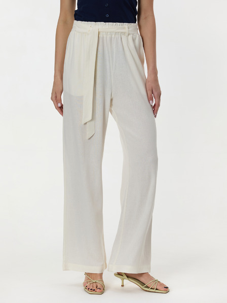 Orsay Pantaloni largi crem pentru femei ORSAY