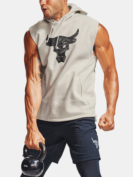Under Armour Project Rock Charged Cotton® Sleeveless Hanorac