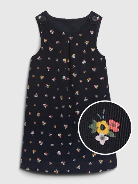 GAP Baby rochie printed corduroy GAP