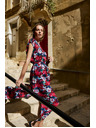 Moodo Rochie cu flori maxi Moodo