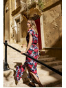 Moodo Rochie cu flori maxi Moodo