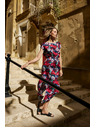 Moodo Rochie cu flori maxi Moodo