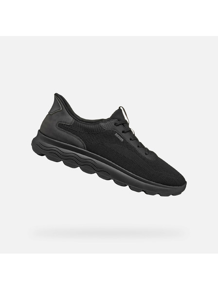 Geox Adidași Geox Spherica Plus negri pentru bărbați