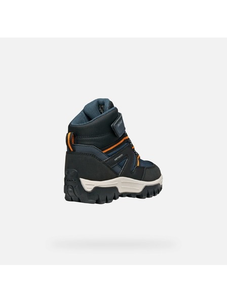 Geox Pantofi navy pentru primii pași pentru băieți Geox Himalaya Boy B ABX