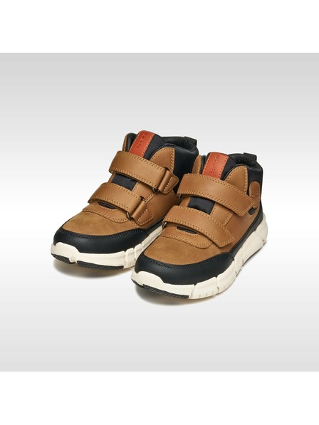 Geox Încălțăminte maro cu gleznă pentru băieți Geox Flexyper Boy