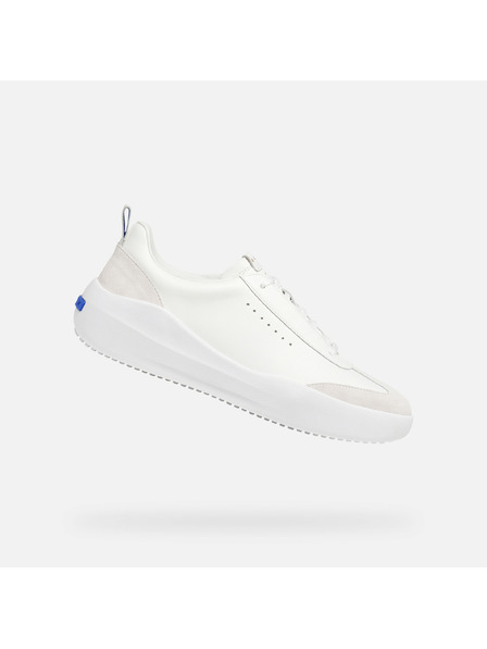 Geox Pantofi sport albi pentru bărbați Geox Gxcp-02