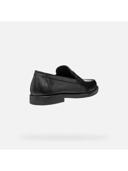 Geox Mocasini negri pentru bărbați Geox Recanati
