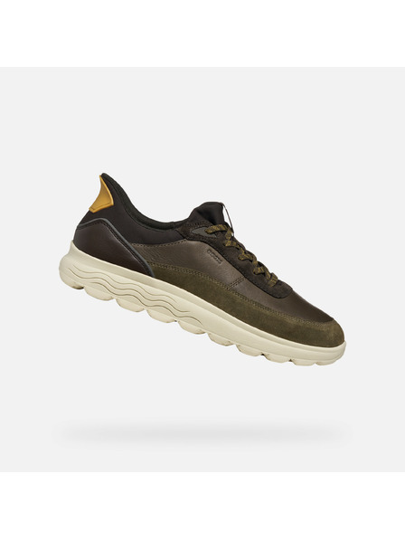 Geox Adidași verde închis pentru bărbați Geox Spherica Plus