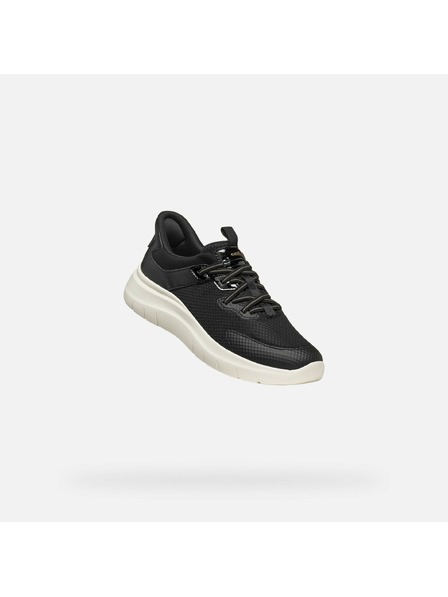 Geox Adidași negri pentru femei Geox Plummery Plus