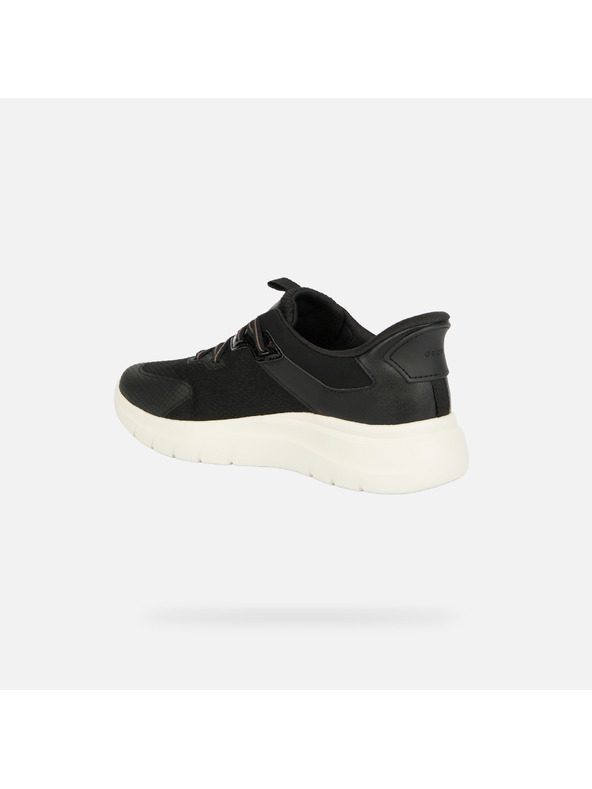 Geox Adidași negri pentru femei Geox Plummery Plus