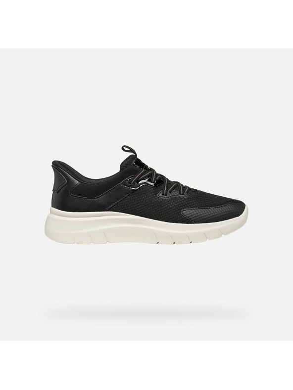 Geox Adidași negri pentru femei Geox Plummery Plus