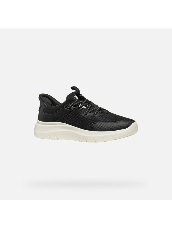 Geox Adidași negri pentru femei Geox Plummery Plus