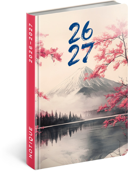 NOTIQUE NOTIQUE Jurnal 18 luni Petito – Japonia 2026/2027, 11 x 16 cm